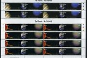 2007 Ireland The Planets (Jupiter, Neptune, Saturn &amp; Uranus) Commemorative Stamps Sheetlets Plate 1B1B1B1B Mint Never Hinged (MNH)