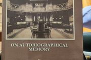 On Autobiographical Memory. By Anita Kasabova. First Edition Hardback With Dustjacket In Good Condition.  See Photos For Same.