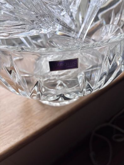 Waterford crystal and 6 glasses.