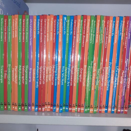 childrens dinosaurs & books