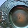 Vintage Heavy gauge Bronze Dish Image 8