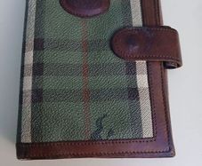 Burberry Vintage agenda Wallet
