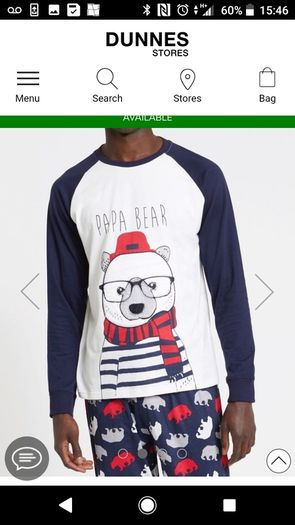 BNWT Papa Bear pjs