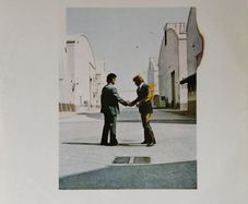 LP Pink Floyd : Wish you were here , Harvest 2c068-96918 ,Vinyl LP Album (stereo) France 1975, Vinyl VG+.