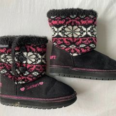 Skechers Fleece lined Ankle Boots girls 27