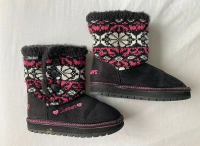 Skechers Fleece lined Ankle Boots girls 27