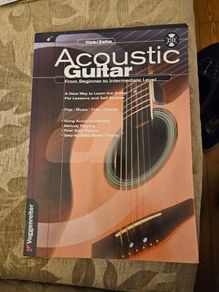 Acoustic Guitar From Beginners To Intermediate Level. Turk/zehe. Large Volume Paperback In Good Condition. See Photos For Same.