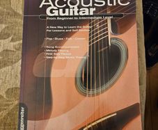 Acoustic Guitar From Beginners To Intermediate Level. Turk/zehe. Large Volume Paperback In Good Condition. See Photos For Same.