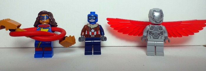 Lego Marvel Superheroes 76076: Captain America Jet Pursuit (2017) 100% Complete (NO BOX)