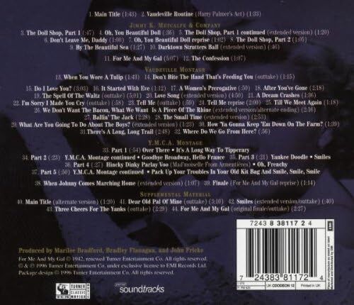 For Me and My Gal. Original Film Soundtrack. CD. Free Postage!