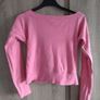 Pink crop top for adults xs Image 3