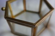 Vintage Brass Ring Box