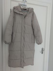 Warm longline coat