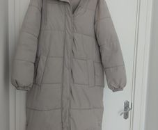 Warm longline coat