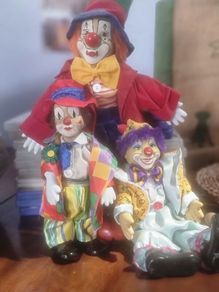 Three clowns