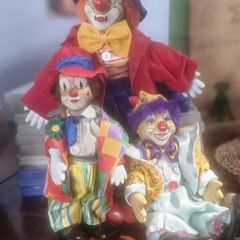 Three clowns