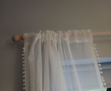 Curtain pole
