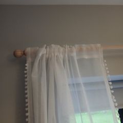 Curtain pole