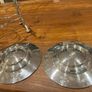 G.W.S George Wish EPNS silverplate 2 Tier Cake Stand Rare Cane Handle Image 7