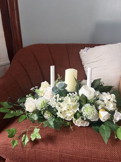 wedding unity flower arrangement