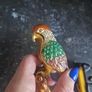 enamelled bird trinket Image 4