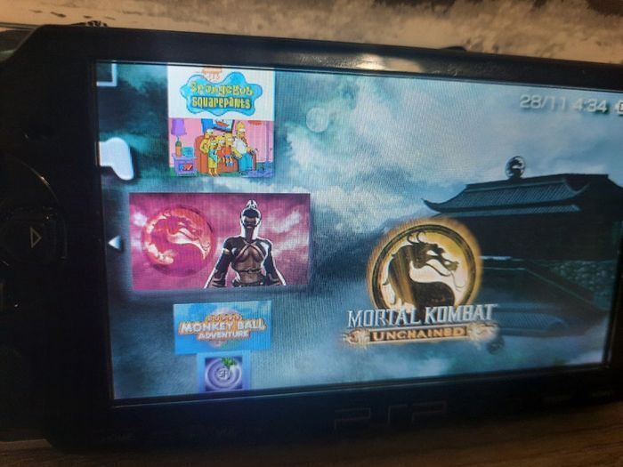 Sony Psp, case, charger, games