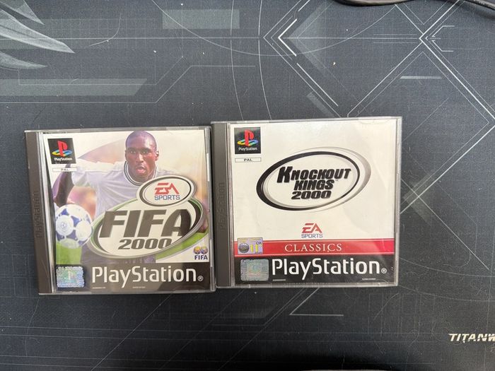 Set of 2 playstation games used working