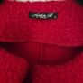 Stunning Red Teddy Coat /Jacket Image 3