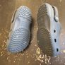 kids crocs size 1 NAVY Image 2