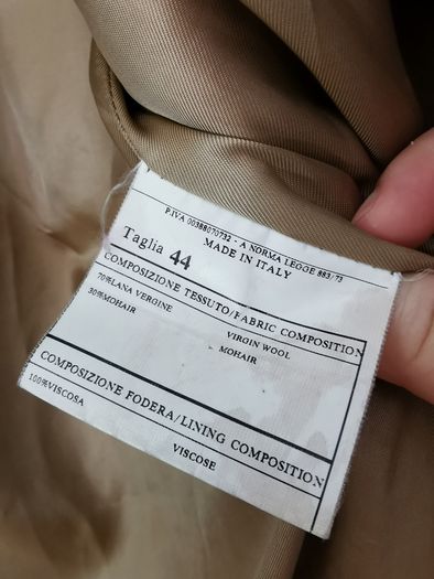 Jimmy Hourihan Wool & Mohair Coat UK 14