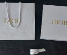 Dior box and bag