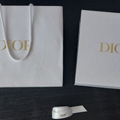 Dior box and bag