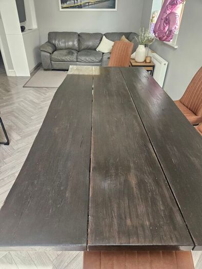 Walnut Kitchen Table 220cm