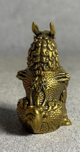 Kirin Incense Burner (7cm) - Bronze