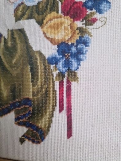 framed cross stitch