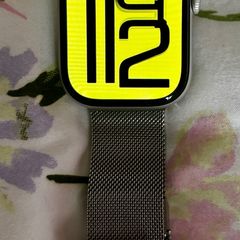 Apple Watch Series 10 | 46mm | Silver Aluminium Case Blue Cloud Sport Loop