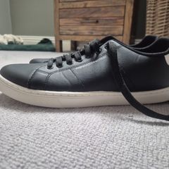 French Connection black trainers