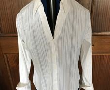 'First Avenue' White Blouse