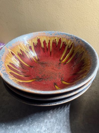 Large Bowl & 3 Smaller Matching Bowls