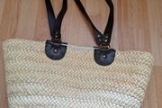 Bag/Basics Straw Tote Summer Bucket Bag .. Price Drop