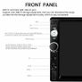 7'' Bluetooth Car Van FM Radio Stereo 2DIN Aux 2 Din Rear View Camera Remote Image 6