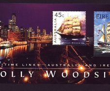 1999 Ireland Polly Woodside Joint Issue Commemorative Stamps Miniature Sheet Mint Never Hinged (MNH)