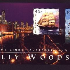 1999 Ireland Polly Woodside Joint Issue Commemorative Stamps Miniature Sheet Mint Never Hinged (MNH)