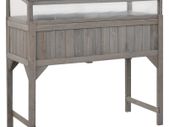Raised Garden Bed with Greenhouse 120x54x120 cm Fir Wood