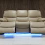 3 Seater Rita Plus Electric Leather Recliner Sofa Image 10