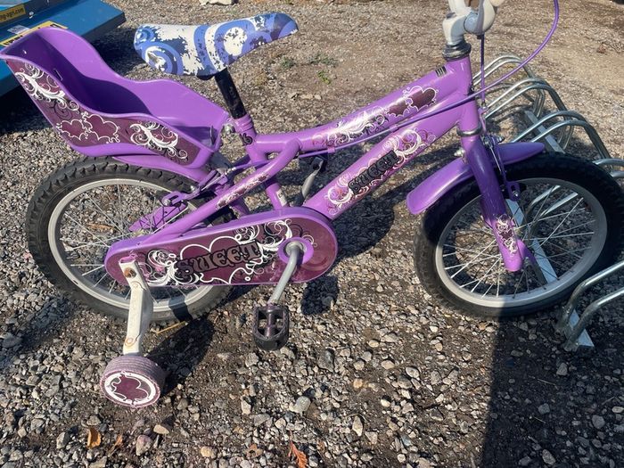 beautiful girls bike