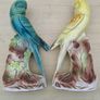 Pair of Capodimonte parrots Image 6
