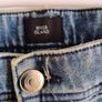 River Island distressed denim cotton jeans 34 inch waist elasticated and 29 inch leg see last two photos for exact measurements FREE STANDARD POSTAGE INCLUDED Image 4