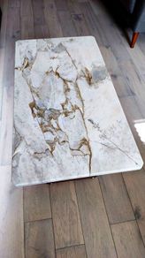 marble table