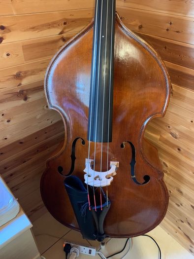 German holzner 3/4 double bass !!